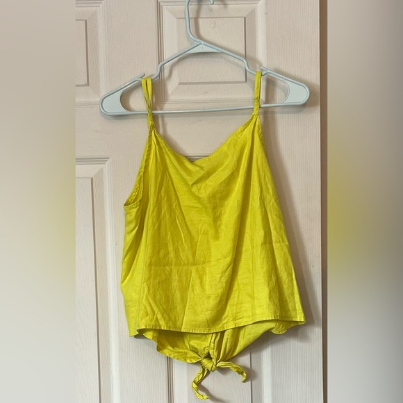The North Face Yellow Tie Front Camisole - Picture 2 of 5